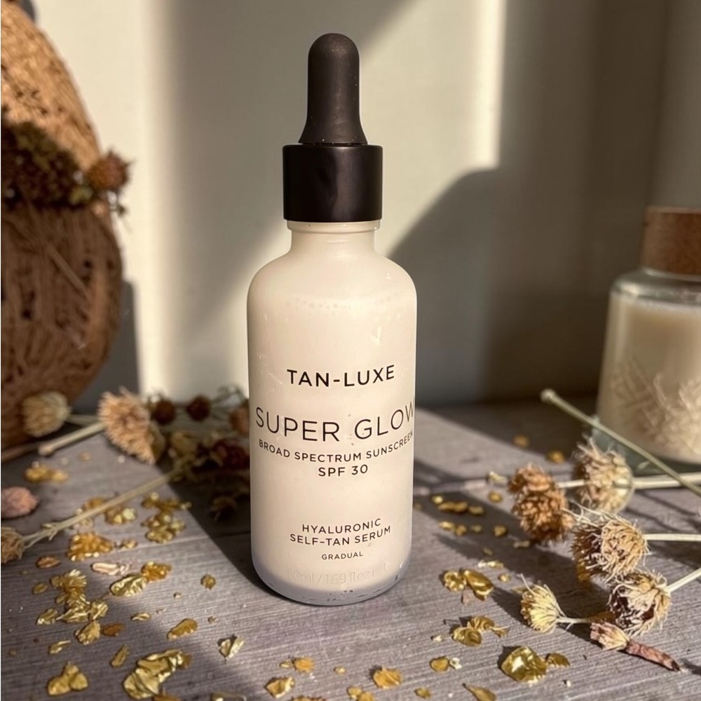 Tan-Luxe - Super Glow SPF 30‎ Hyaluronic Self-Tan Serum - 50ml 1.69oz *NIB*
